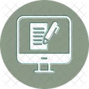 Computer copywriting  Icon