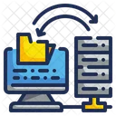 Computer Data  Icon