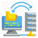 Computer Data  Icon