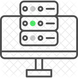 컴퓨터 데이터베이스  아이콘