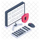 Kodierungsschutz Sichere Kodierung Computerdatenschutz Icon