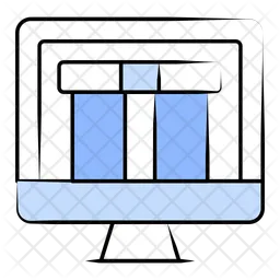 Computer Delivery  Icon