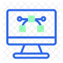 Computer Designing  Icon