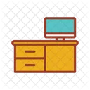 Computer desk  Icon