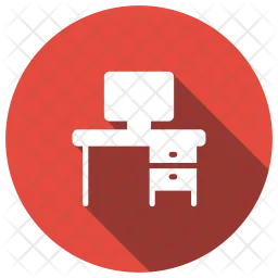 Computer Desk  Icon