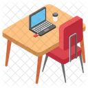Computer Desk  Icon