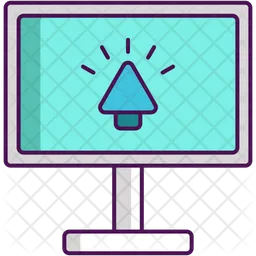 Computer Display  Icon