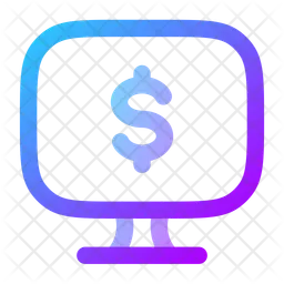 Computer-dollar  Icon