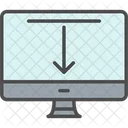 Computer Download  Icon