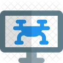 Computer Drone  Icon