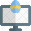 Computer Easter Icon