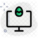 Computer Easter Icon