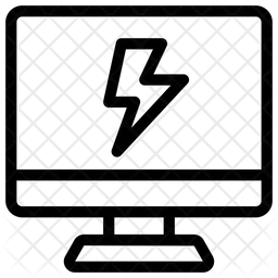 컴퓨터 에너지  아이콘