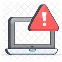Computer Error Warning Hazard Icon