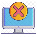 Computer Error  Icon