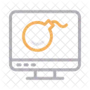 Danger Virus Explosion Icon