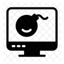 Danger Virus Explosion Icon