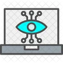 Computer Eye  Icon
