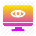 Computer Eye  Icon