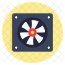 Computer Fan Cooler Ventilation Icon