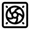 Computer Fan Cooler Cpu Icon