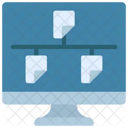 Computer Files  Icon