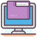 Computer Folder Computer File Computer Document Icon
