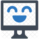 Computer fröhlich  Symbol