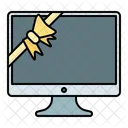 Computer-Geschenk  Symbol