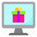 Computer Gift Online Gift Present Icon