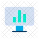 Computer Graph Technology Icon