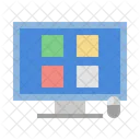 Computer Graphic  Icon