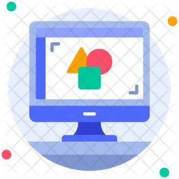 Computer graphic design  Icon