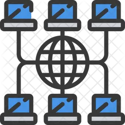 Computer Grid  Icon