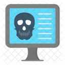 Device Hacked Computer Icon