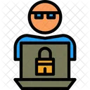 Computer Hacker  Icon