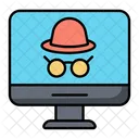 Computer Hacker  Icon