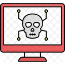 Computer Hacking Computer Virus Cyber Attack Icon
