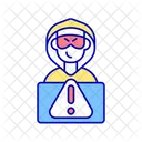 Computer hacking  Icon