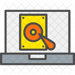 Computer Hard Drive  Icon