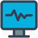 Computer heartbeat  Icon