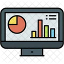 Computer Analytics Statistics Icon