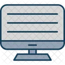 Computer Lcd Monitor Icon