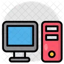 Computer Monitor Desktop Icon