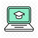 Computer Education Learning Icon