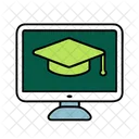 Computer Education Learning Icon