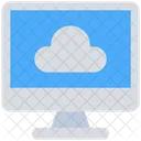 Cloud Computing Computer Icon