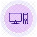 Computer Line Icon Icon