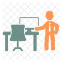 Computer Work Workshop Icon