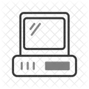 Computer Hardware Retro Icon